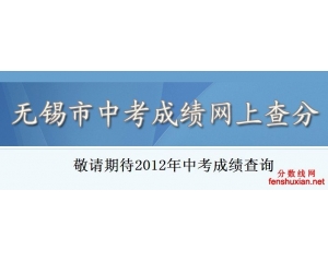 <font color='#660000'>2012无锡中考分数线、查分入口</font>