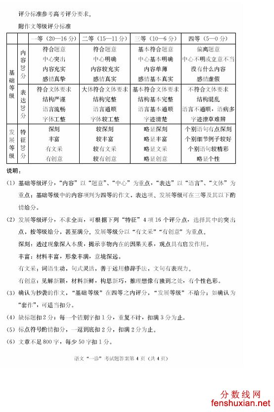 2013成都高三一诊试题答案