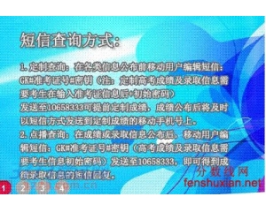 2014新疆高考成绩查询短信查分