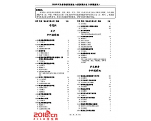 2016年河北高考专科提前批二志愿征集计划一览